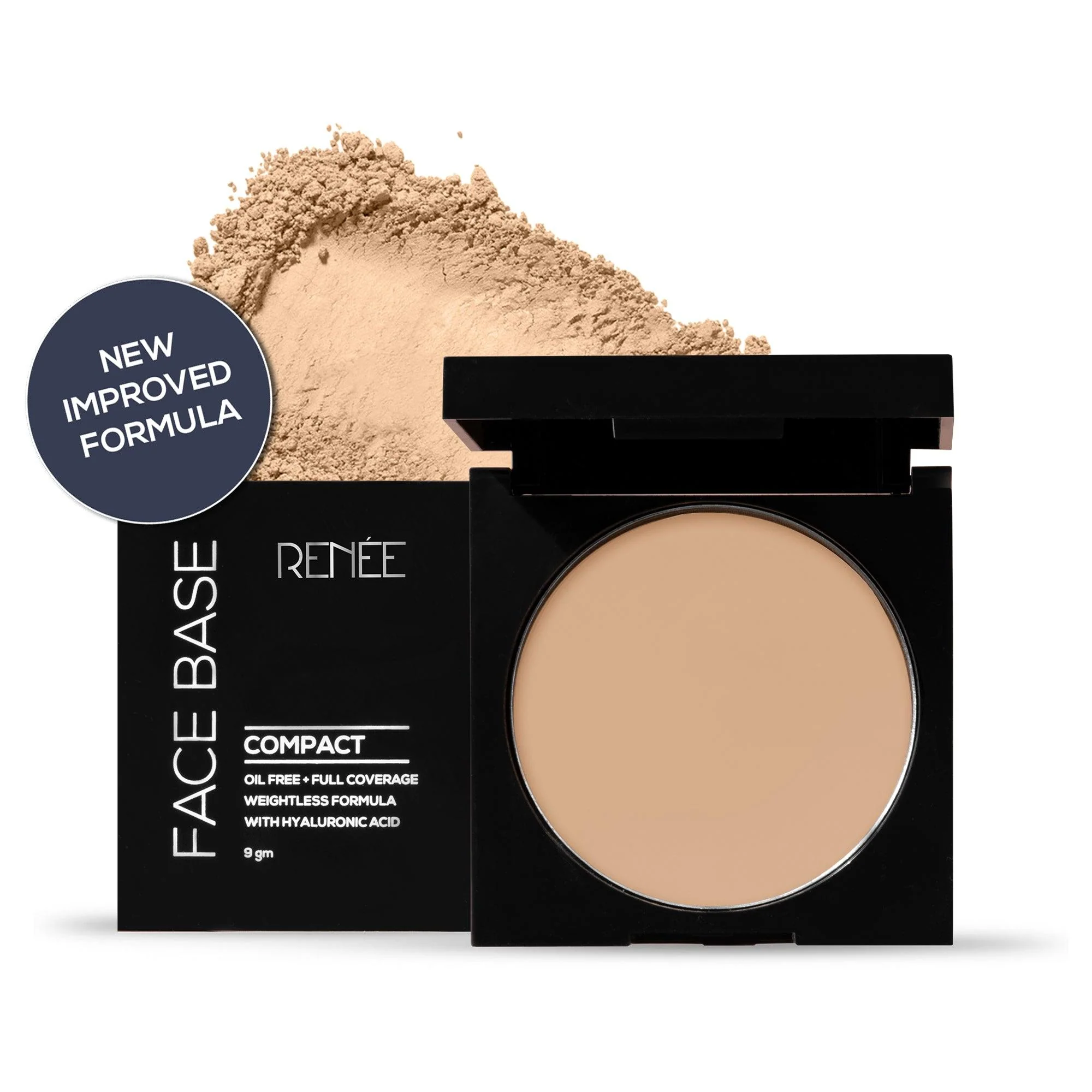 RN Face BASE COMPACT ALMOND BEIGE