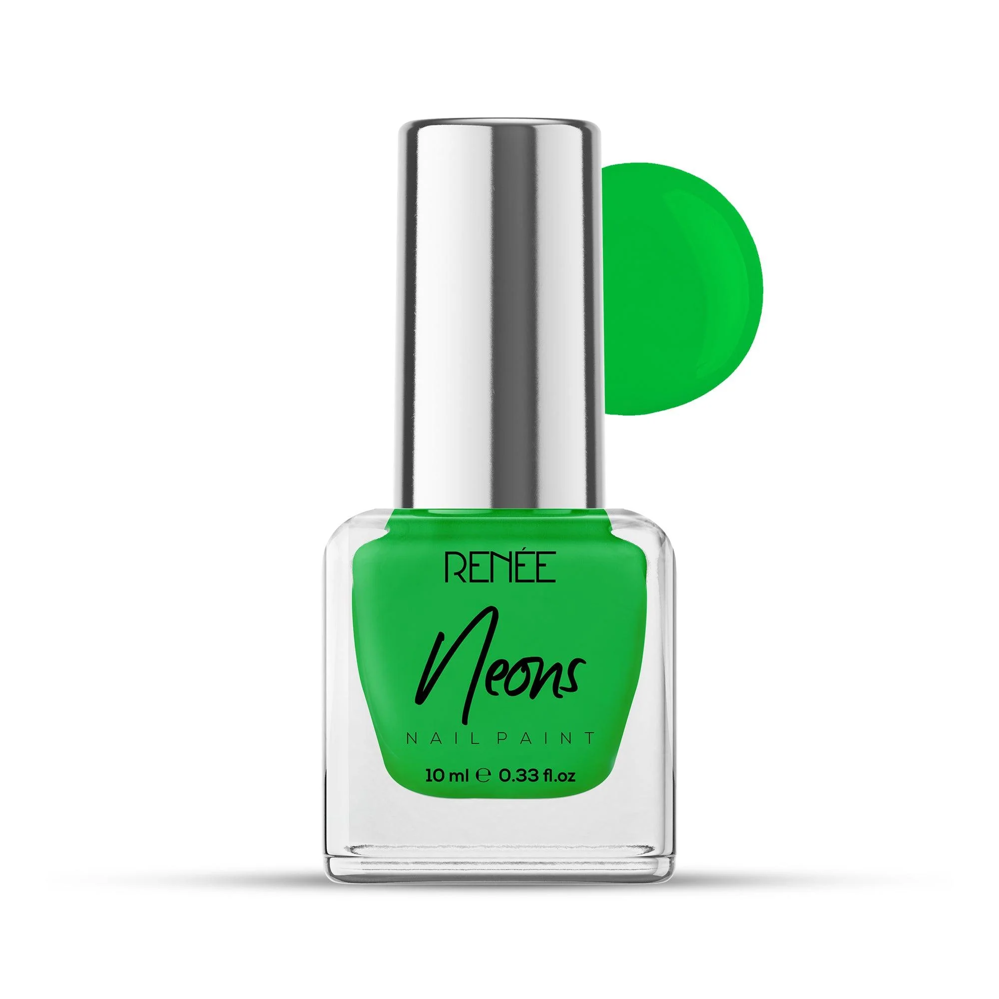 RN NEONS GREEN GUSH NAIL PAINT